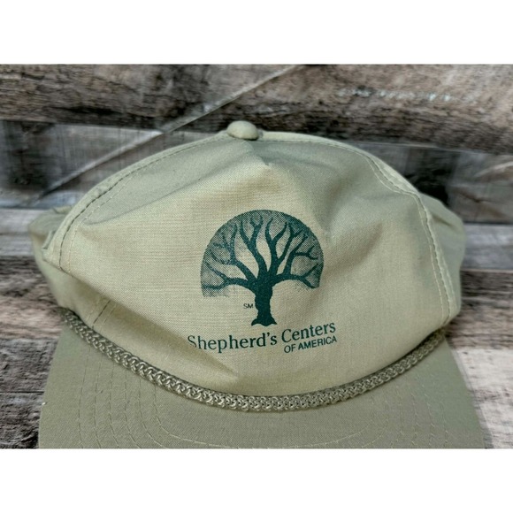 Shepherd's Centers of America Hat Brown Beige One Size Adjustable - Picture 2 of 7